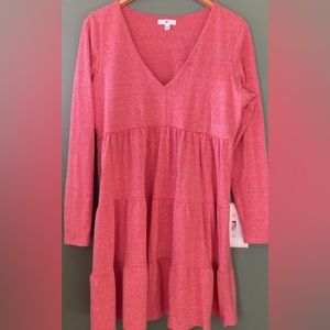 Womens Tierred mini dress, size L